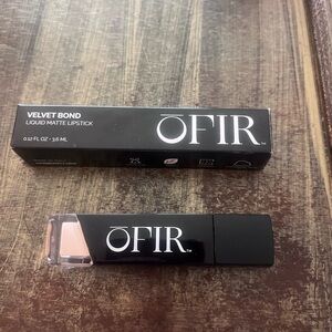 OFIR Velvet Bond Liquid Matte Lipstick - and foundation